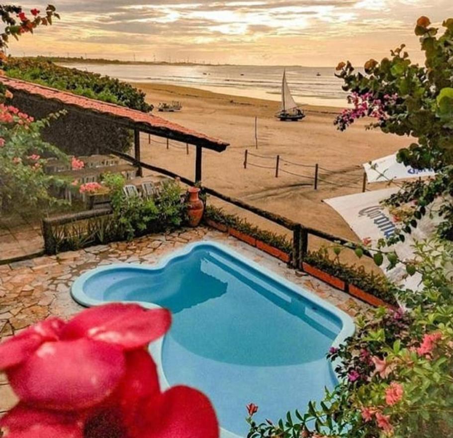 Pousada Vira Sol Hotell Trairi Exteriör bild